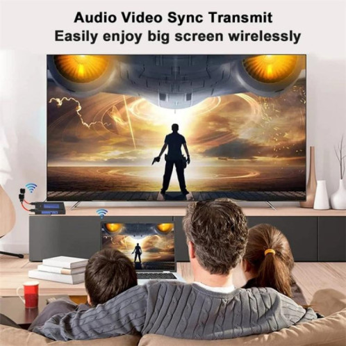 BOVBOX 092 Pro Émetteur-récepteur audio vidéo 300 m Extendeur HDMI sans fil, prise : prise américaine SH4801140-012